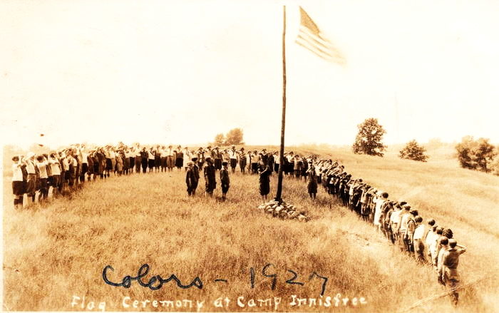 Camp Innisfree - Vintage Postcard